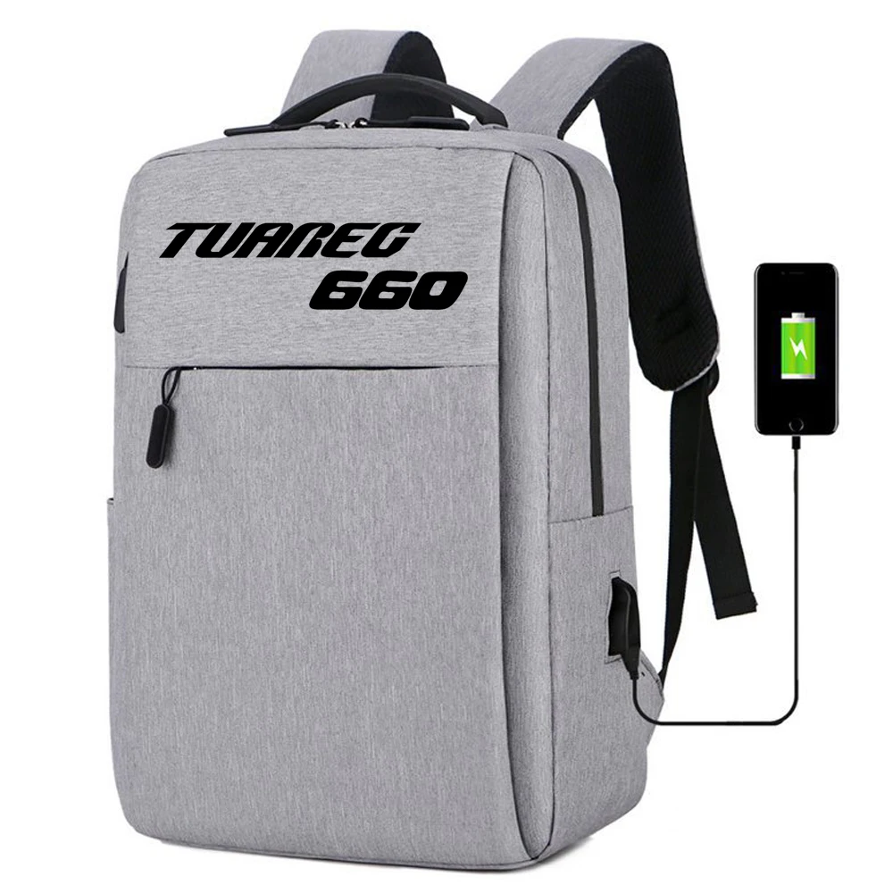 FOR TVAREG 660 New Waterproof backpack with USB charging bag Men's business travel backpack