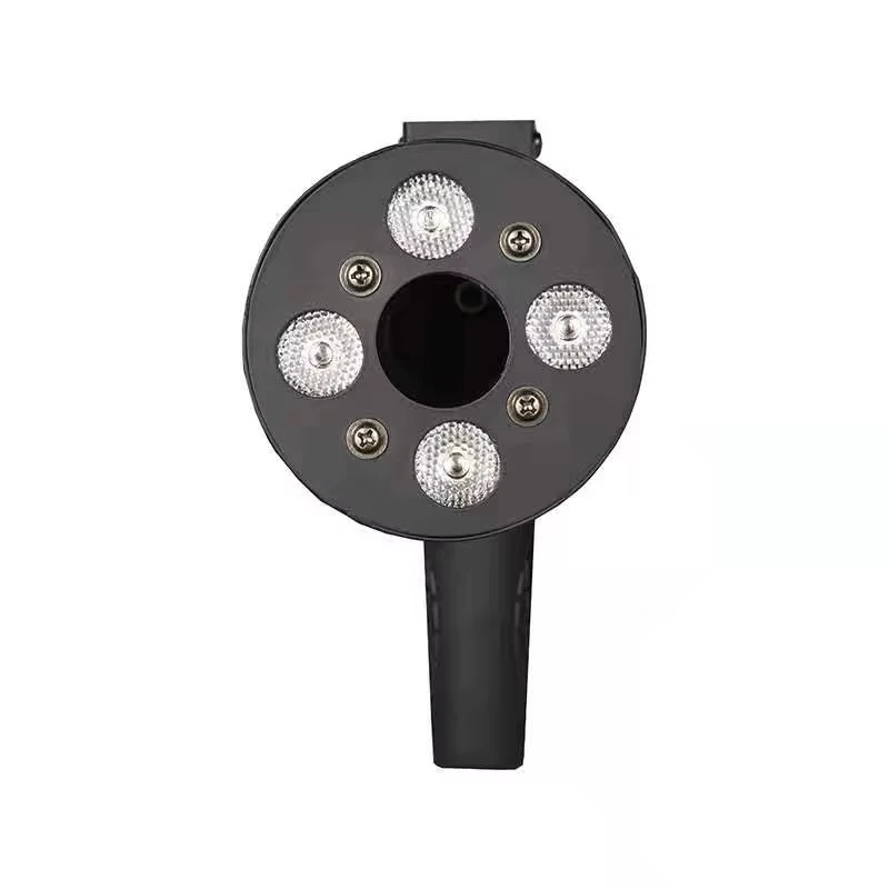 Ручной RGB LED CO2-генератор тумана, профессиональная дымовая пушка для диджеев, ночных клубов и сценических выступлений, инструмент для создания дымовых эффектов (art.: 3920dbd37fb53) - 3920dbd37fb53