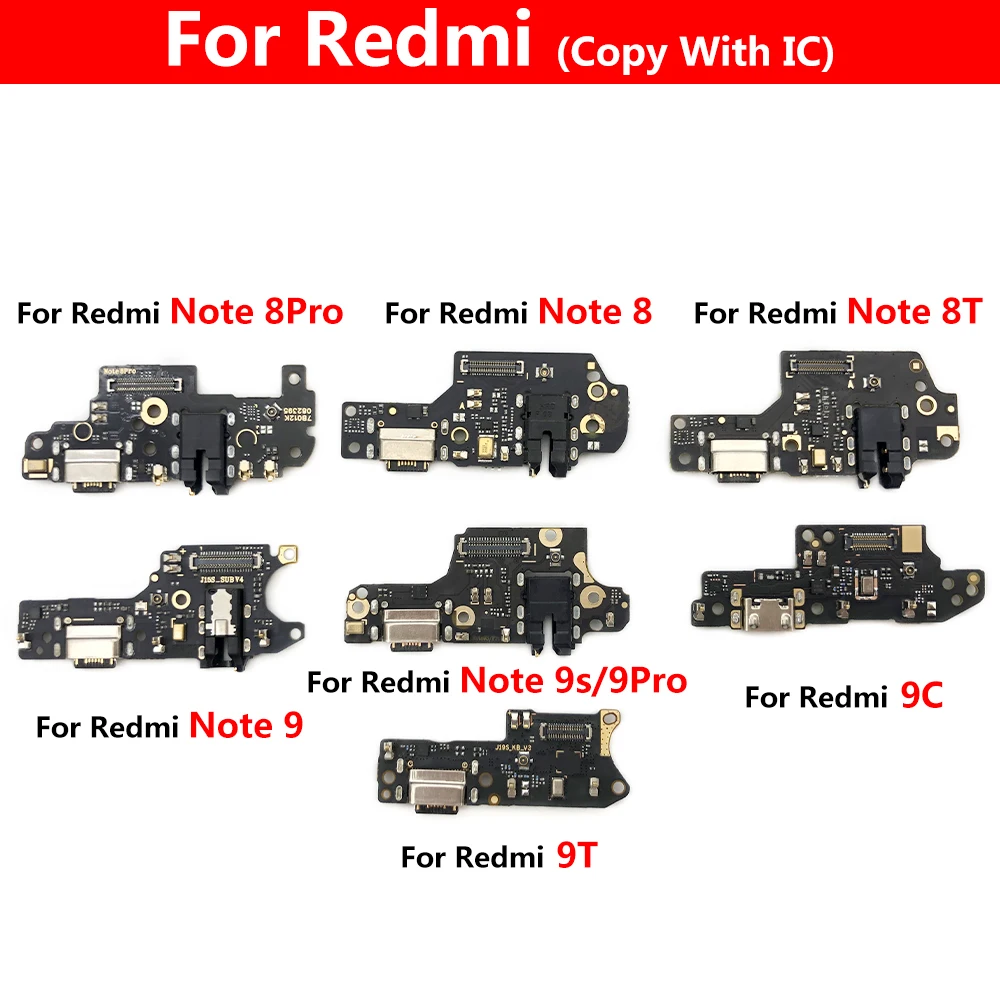 

Новая Док-станция с USB-разъемом и гибким кабелем для Xiaomi Poco X3 M3 Redmi Note 8 8T 9S 9 10 K30 4G 5G Pro Lite, запасные части