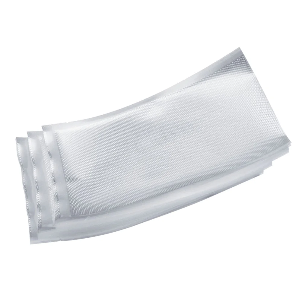 

100pcs Vacuum Pumped Fresh Sealer Bag Compressed Sealing Film Packaging Bag Vacuum Bag Single-sided Texture Preservation Bag