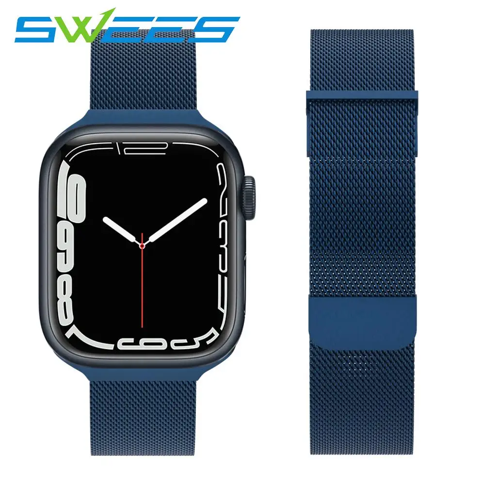Ремешок из нержавеющей стали для Apple iWatch Series 7 6 5 4 3 2 1 SE |