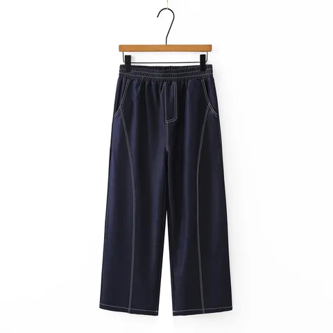 Женские прямые джинсы из лиоцелла больших размеров