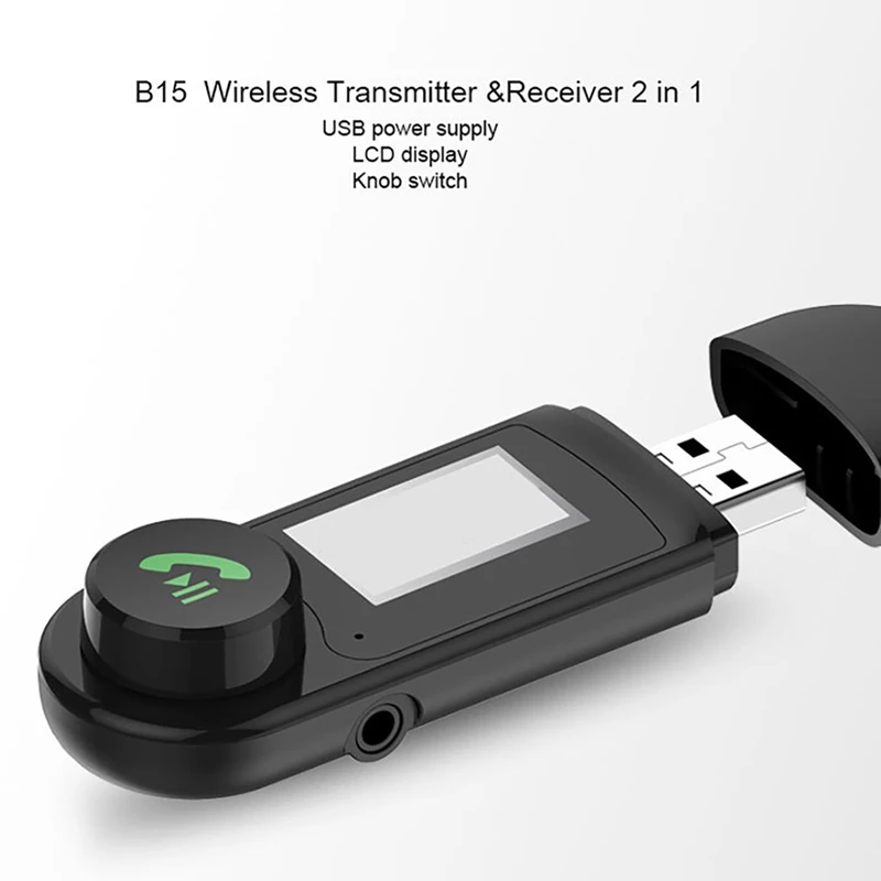 ЖК-дисплей с экраном USB Bluetooth аудио приемник передатчик ТВ компьютер | Электроника