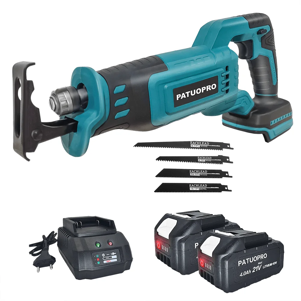 

PATUOPRO Бесщеточная сабельная пила для аккумулятора Makita 18 В