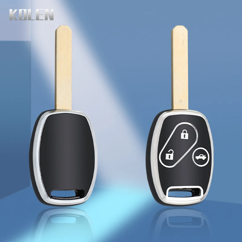 

New TPU Car Remote Key Case Cover Shell Fob For Honda Fit Civic Jazz Pilot Accord CR-V Freed Pilot StepWGN Insight Accessories