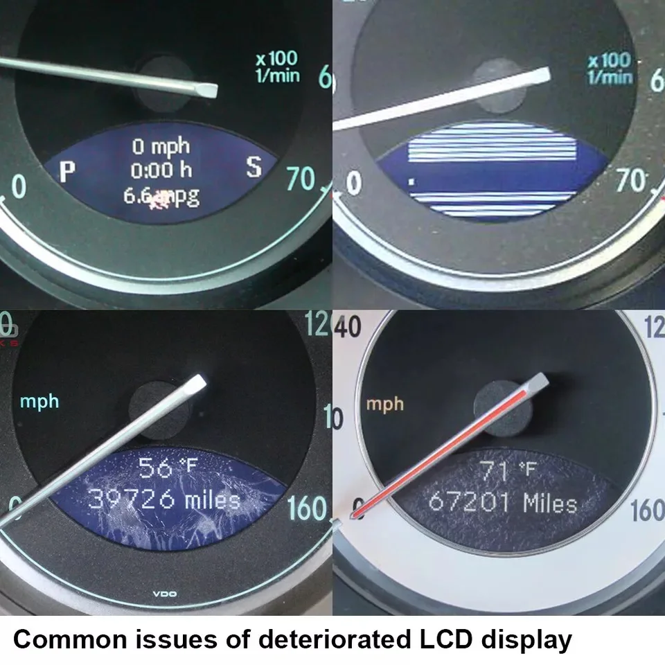 Приборный кластер с ЖК-дисплеем для Mercedes Benz R230 SL350 SL500 SL600 SL55 AMG спидометр