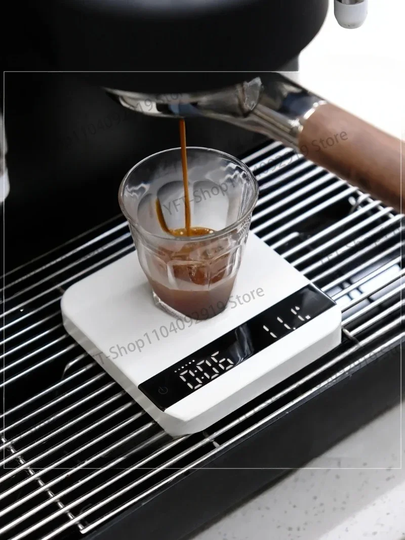 Báscula de café con temporizador automático inteligente hecha a mano para el hogar básculaetàica italiana Espresso