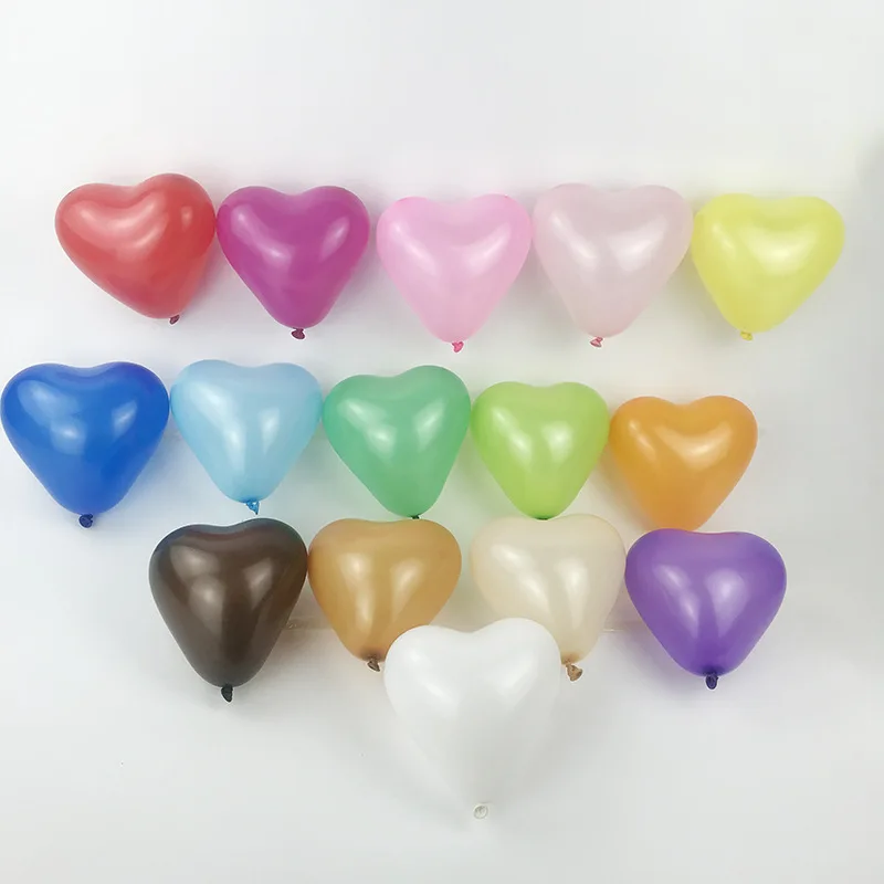 

20Pcs/Set Latex Balloons 6Inches Heart Shaped Balloons For Marriage Proposal Wedding Birthday Party Anniversary Baby Shower
