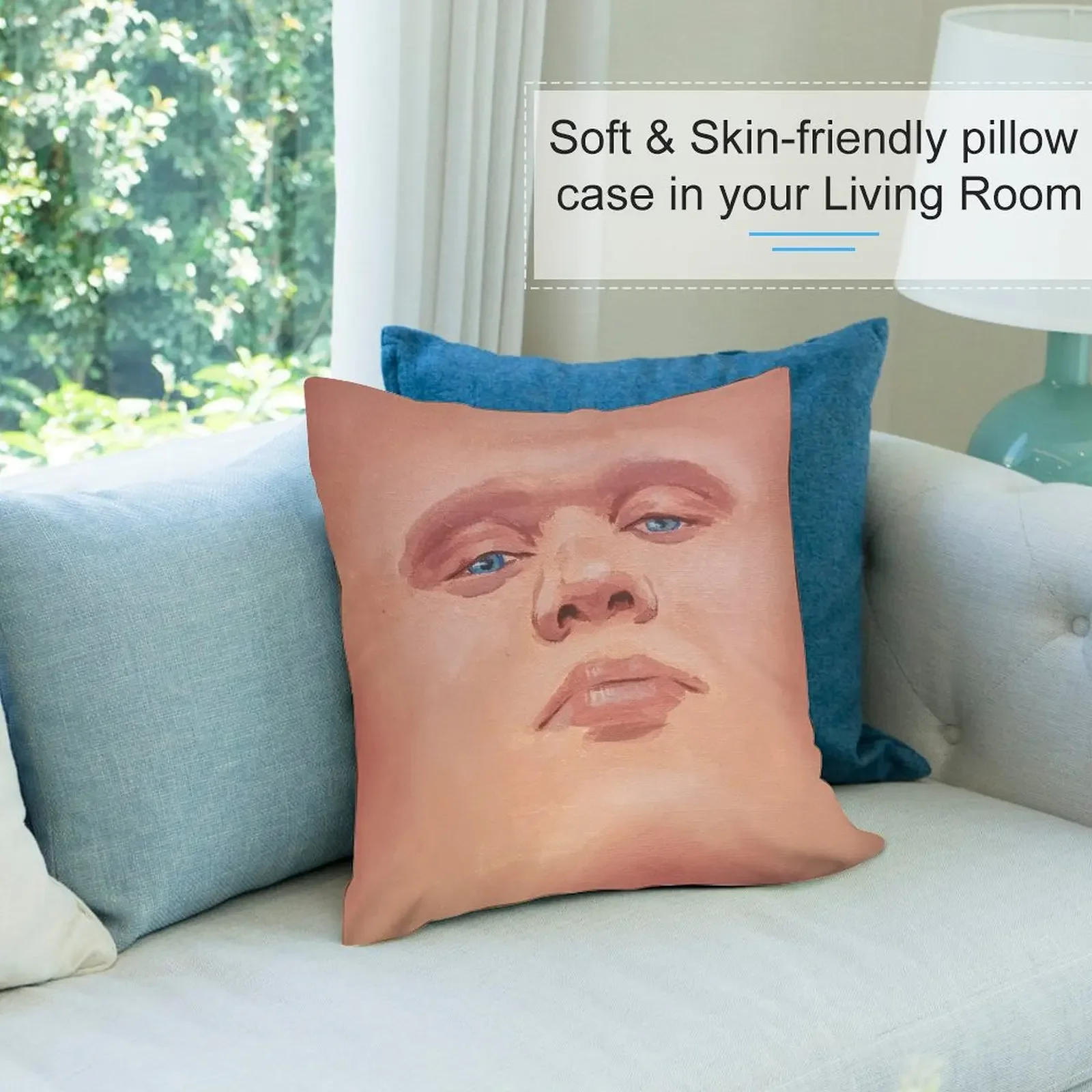 Smug Erling Haaland лицо декоративная подушка подушки домашний декор декоративные для