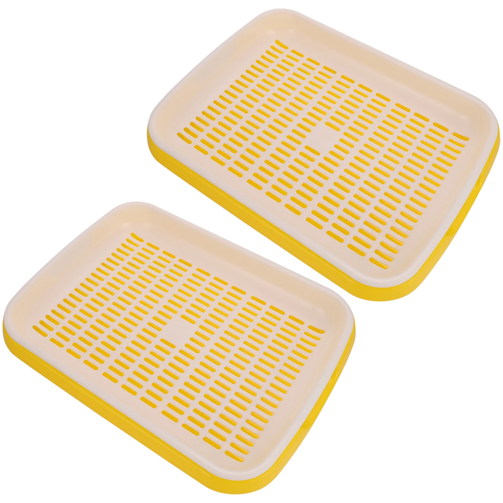 

Подносы для выращивания пшеницы, пусковые принадлежности, садовые подносы, прорастающая станция, 2 шт.