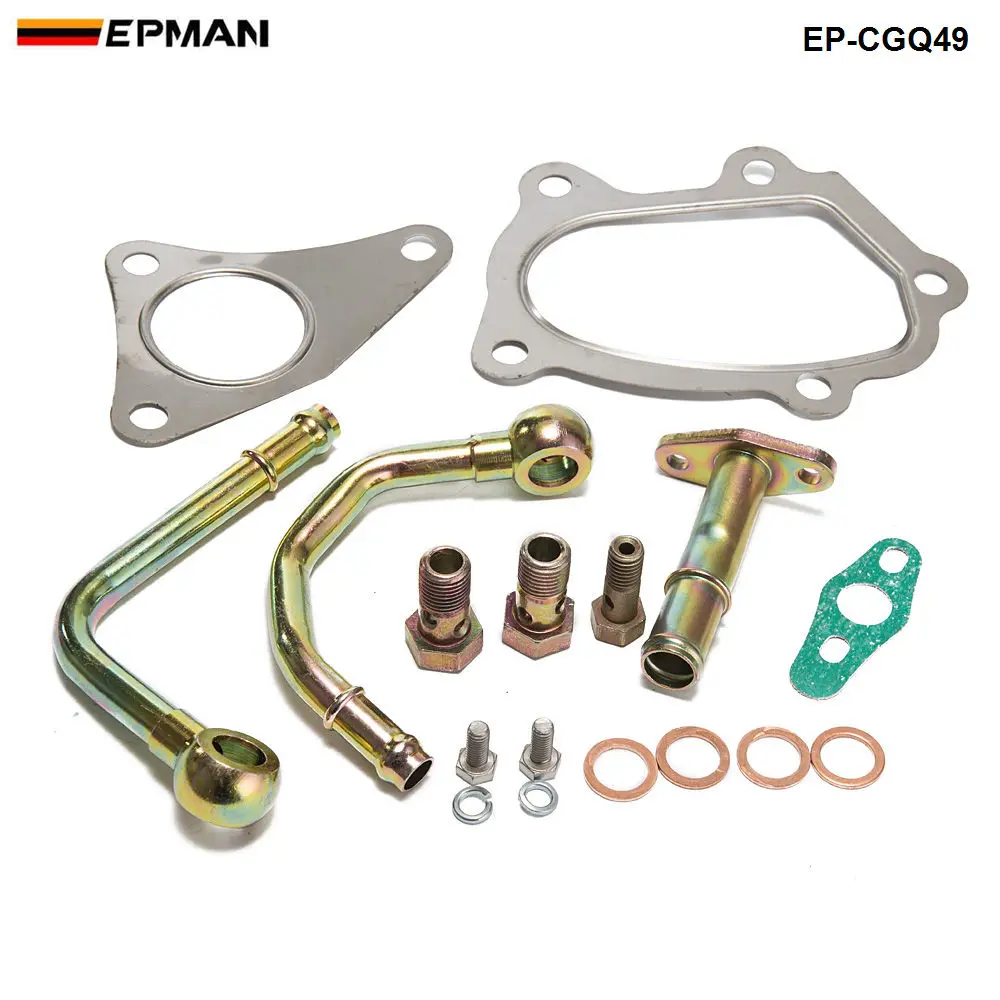 

Turbo Oil Water Gasket Line Kit For EJ20 EJ25 TD05H TD06H TD06SL2 Turbocharger EP-CGQ49