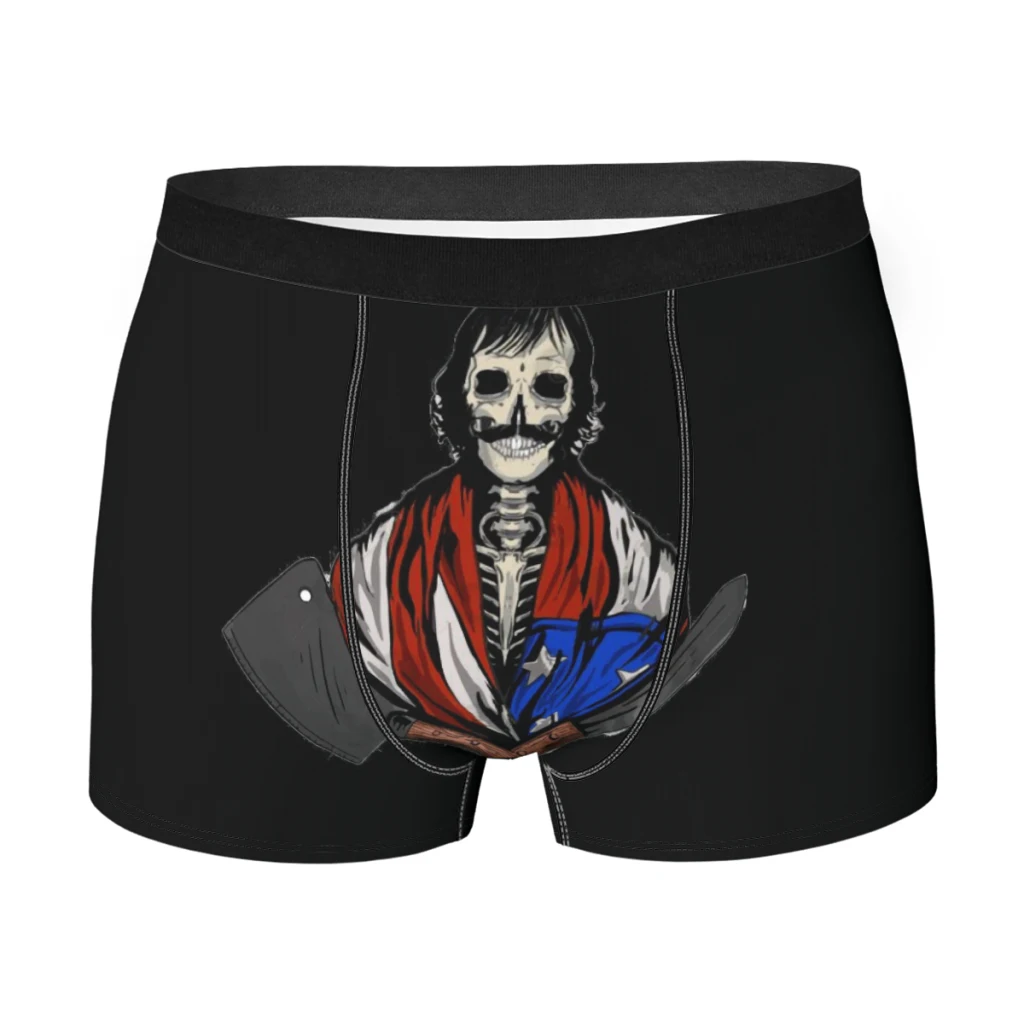 

Мужские трусы Билла мясника, дышащие трусы-боксеры с принтом