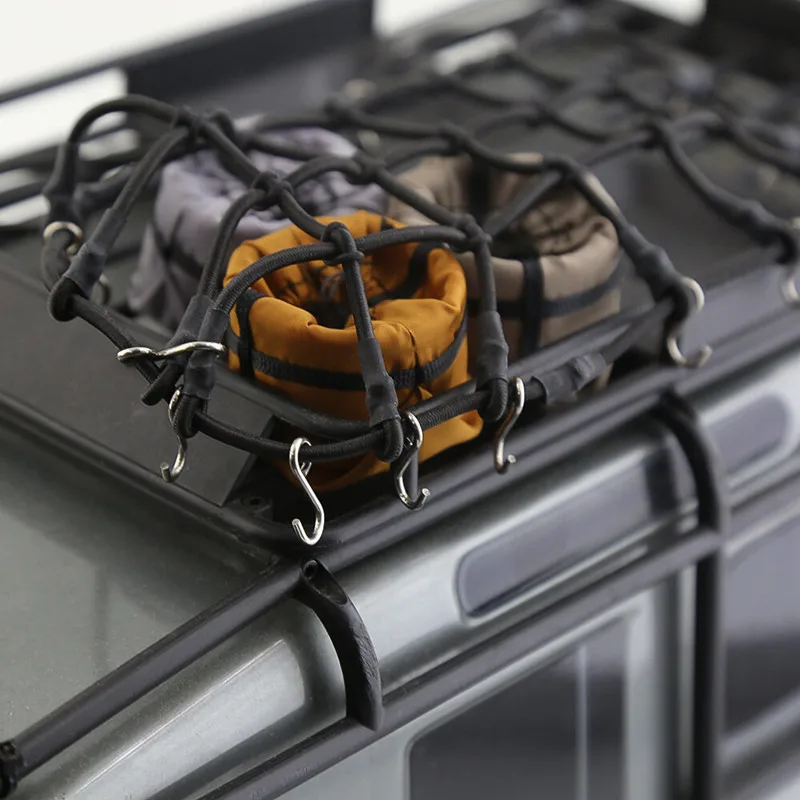 Mini Pot Bag Luggage Simulation Mood Scene Decoration Wrangler Bronco Defender 1/10 Scx10 Universal RC Crawler Car