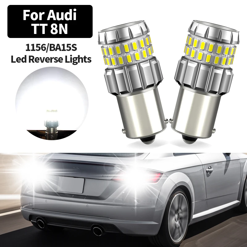 2 шт. 4014 SMD Canbus светодиодный резервный фонарь лампы заднего хода P21W BA15S 7506 1156 без