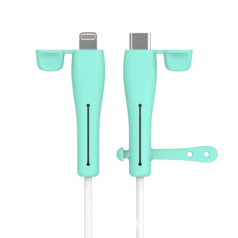 Фото Защитная пленка USB-кабеля типа C для Apple AtoL 20 Вт для Android Type C ATC Microusb USB-кабель Защитный чехол Чехол №1
