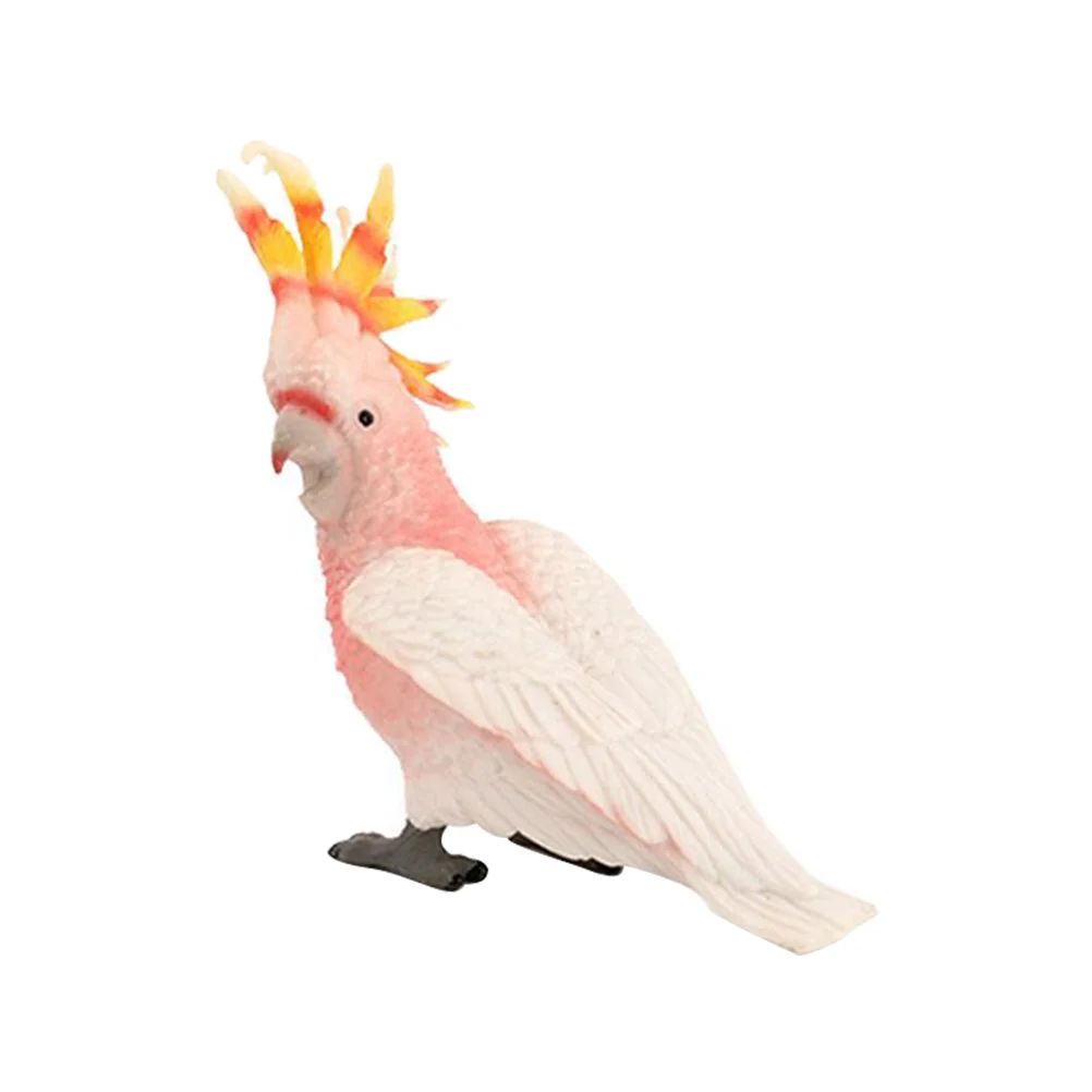 

Модель попугая, Детские уличные игрушки, фигурка птицы, уличные игрушки, детская модель какаду, пластиковая игрушка какакаду