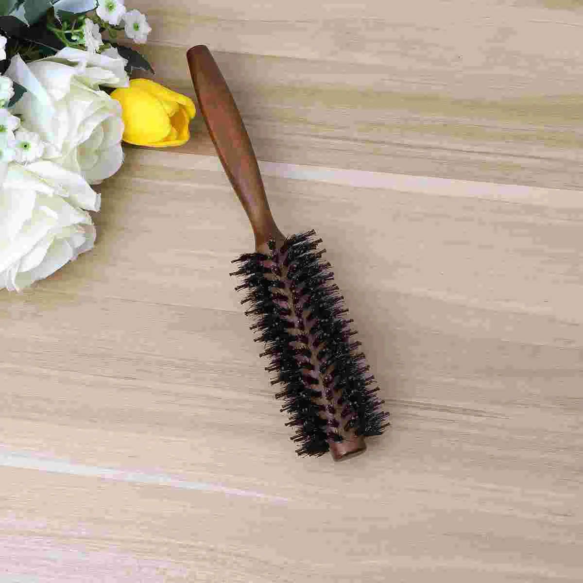 

Hair Brush Round Round Hair Brush Blow Drying Cylinder Radial Hairbrush Round Brush Hair Dryer Bamboo Round Comb Brush Miss