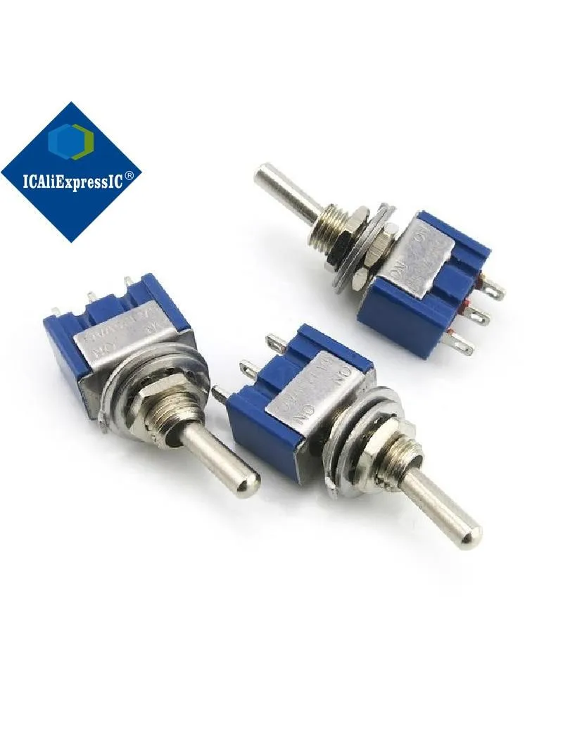 

5 шт., тумблер MTS-103, (3 фута, 3 шестерни), кулисный переключатель
