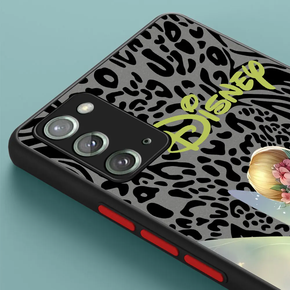Чехол Disney Tinker Bell для Samsung Galaxy A51 A30 A50 A71 A05 A05s A21s A06 A30s A31 A52s 5G Note 20 10 9 8 4G Cover