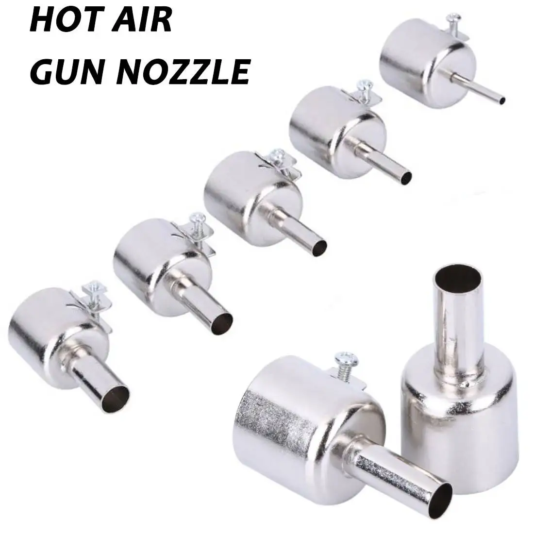 

850 универсальная сопла, паяльная станция, станция горячего воздуха, пистолет, сварочные сопла, инструмент для 850 852D 898 858 5 шт./1 шт.