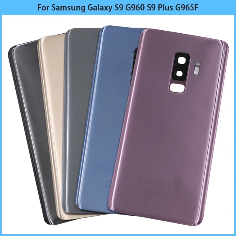 Новинка для Samsung Galaxy S9 g960/S9 Plus g965 SM-G965F задняя крышка аккумулятора дверь стеклянная