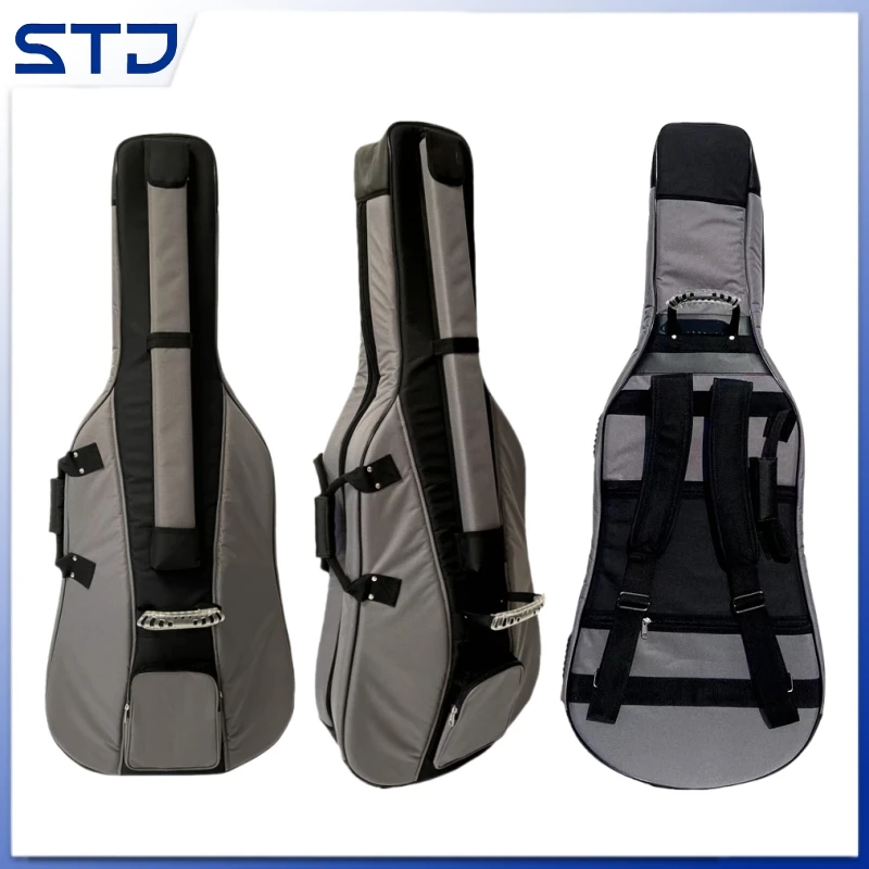 Утолщенная сумка для виолончели 1/4 1/2 3/4 4/4 мягкая рюкзак чехол с утолщенным