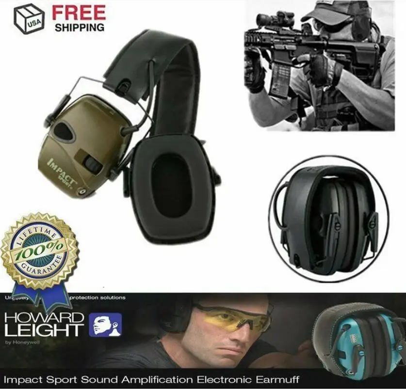 Outdoor Hunting Tactics Noise-cancelling Headphone Smart Noise-isolating Earmuffs Wire-controlled Headset Monitoring Headphones enlarge