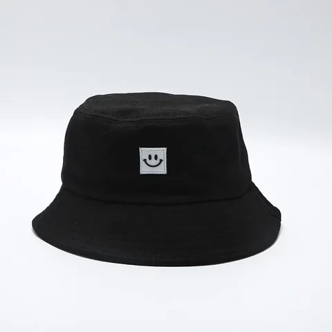 Панама в стиле унисекс, женская шапка от солнца, одноцветная, с улыбкой, с лицом от солнца, уличная, Спортивная, дорожная, Пляжная шапка s Рыбацкая шляпа, кепка в стиле хип-хоп