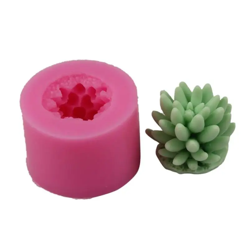 

Succulent Silicone Mold Aromatherapy Plaster Pot Soap Mould Handmade For Kitchen Fondant Cake Decoration DIY Clay Craft Tools