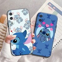 disney cute stitch phone case for samsung galaxy s8 s8 plus s9 s9 plus s10 s10e s10 lite 5g plus coque soft back funda