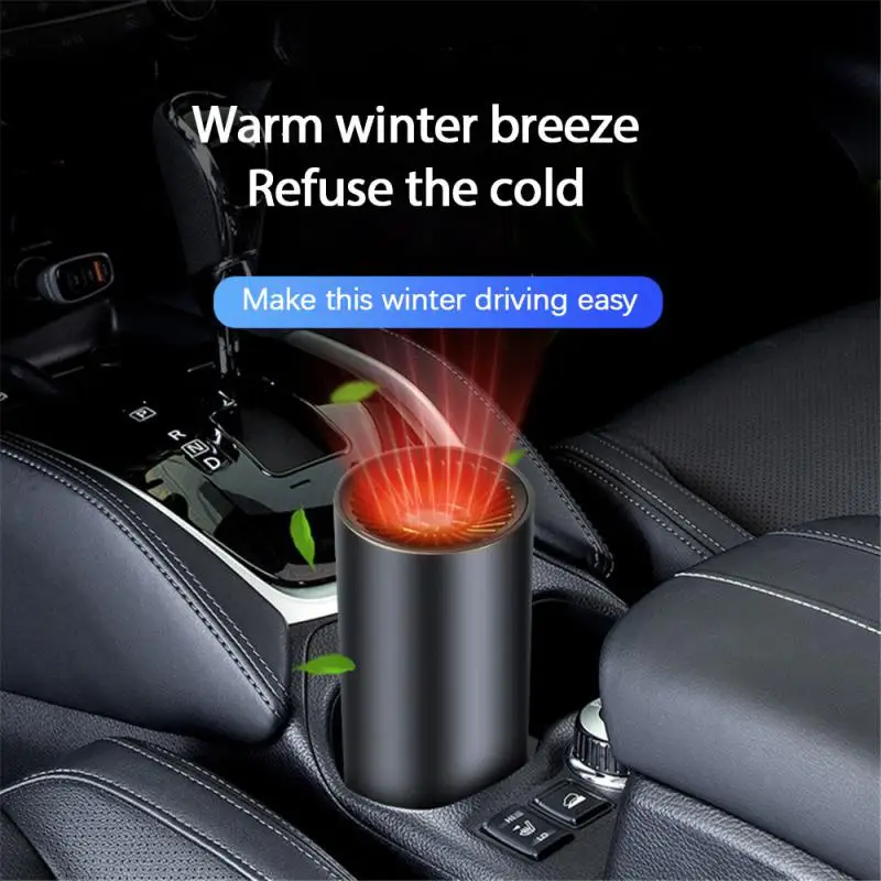 

Portable Car Space Heater 12v High Power Windshield Defroster With Bracket Heating and Cooling Fan For Car SUV Truck RV Trailer