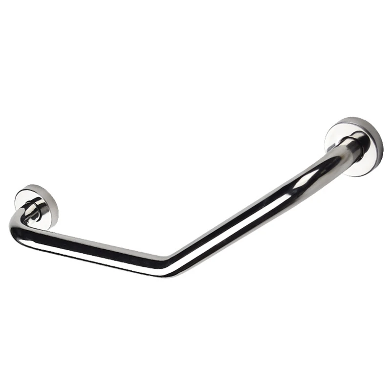 

67JB Anti Slip Shower Grab Bar Handle Chrome Stainless Steel Bathroom Grab Bar Bathroom Balance Bar Safety Hand Rail Support