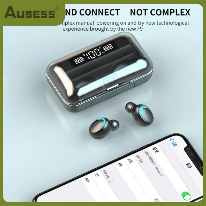 

With Charging Box Sports Earbuds Low Delay Headset Waterproof Wiht Microphone Tws Headphones With Mic Tws Headset