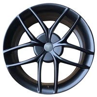 f g 710 forged wheel 188 5 et 35 5114 3 matte black and gunmetal for tesla cars 6061 aluminium alloy
