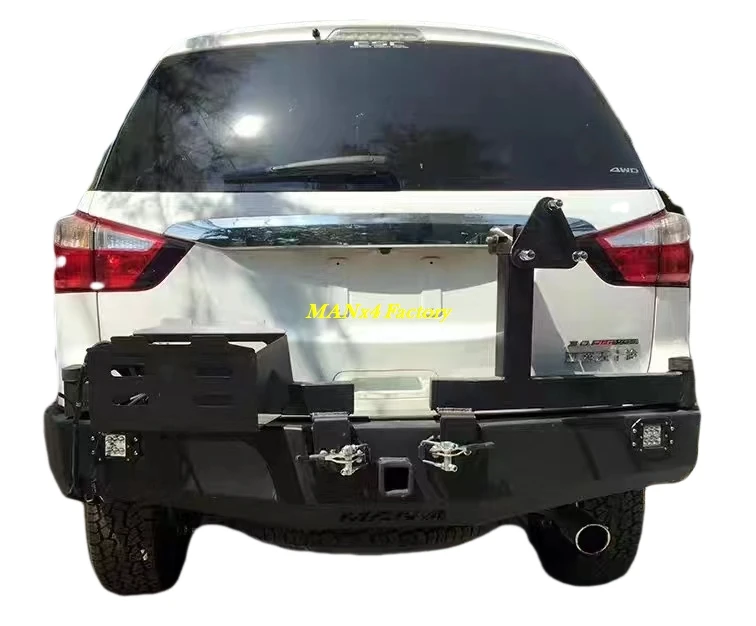 Стальной бампер Manx4 MUX задний для Isuzu MU-X