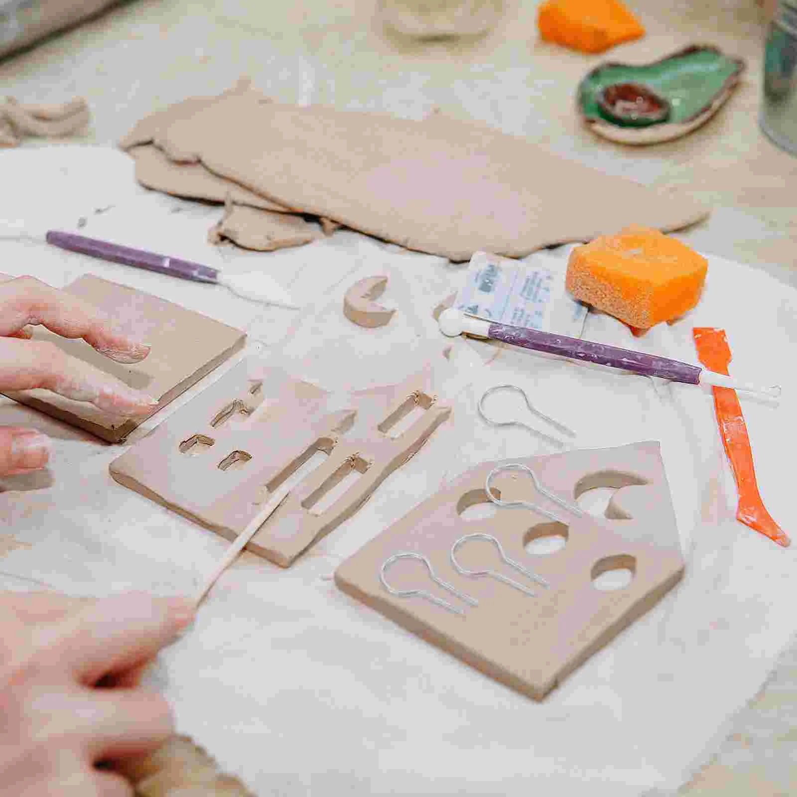 100 шт. инструменты для обжига керамики крючок полотенец подвесной кронштейн