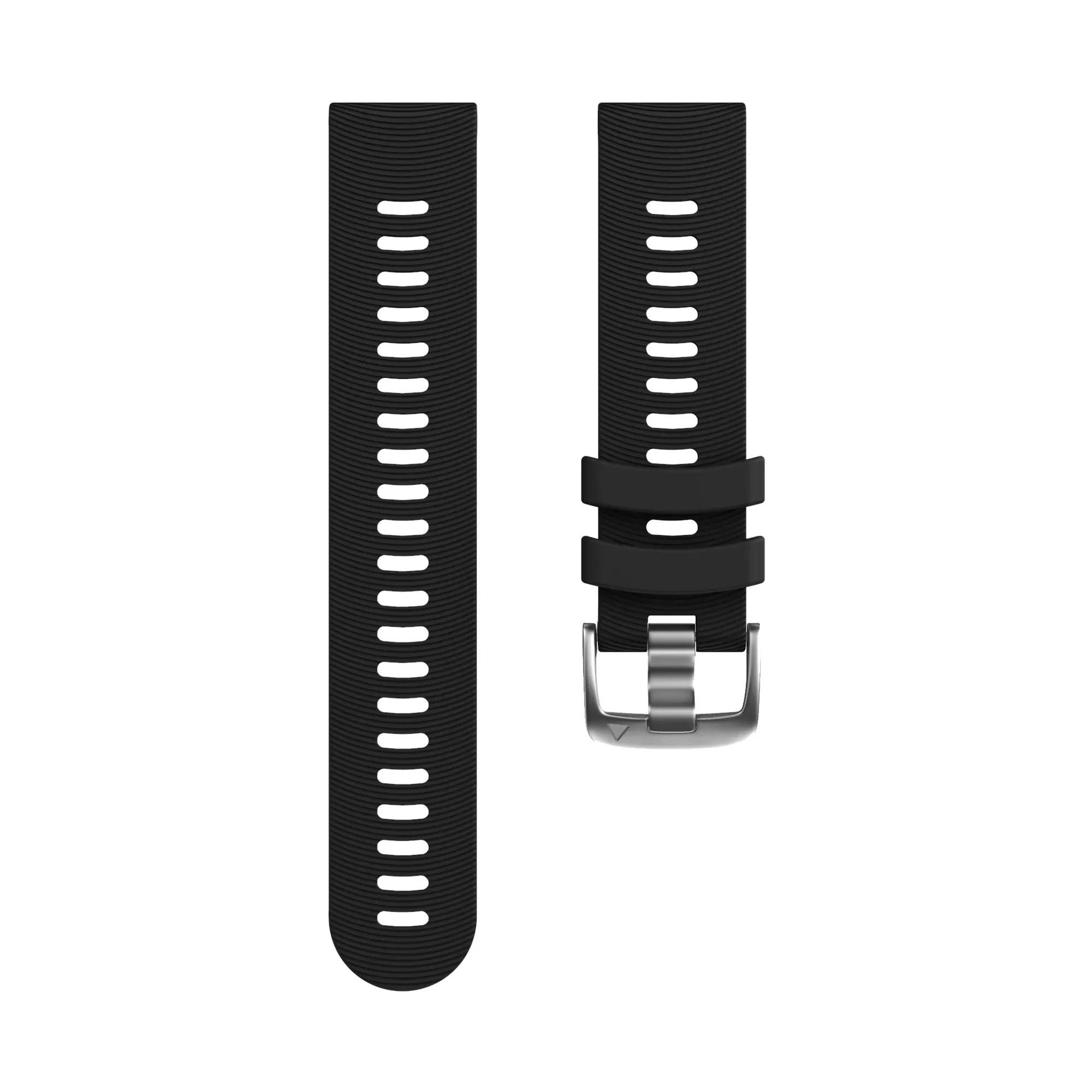 Quick Release 20mm Official style Sports Silicone Strap For Garmin Forerunner 55 158 Wrist Band 245 245M 645 Bracelet Watchband