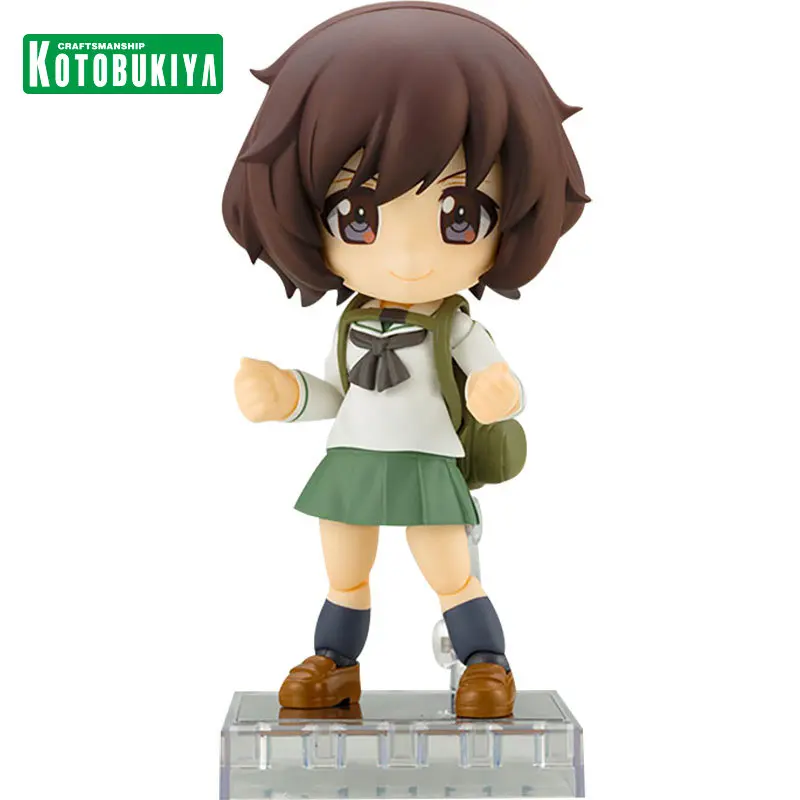 

Kotobukiya AD052 Cu-Poche GIRLS Und PANZER Yukari Akiyama Action Figures Anime Assembled Models Children's Toys Gifts