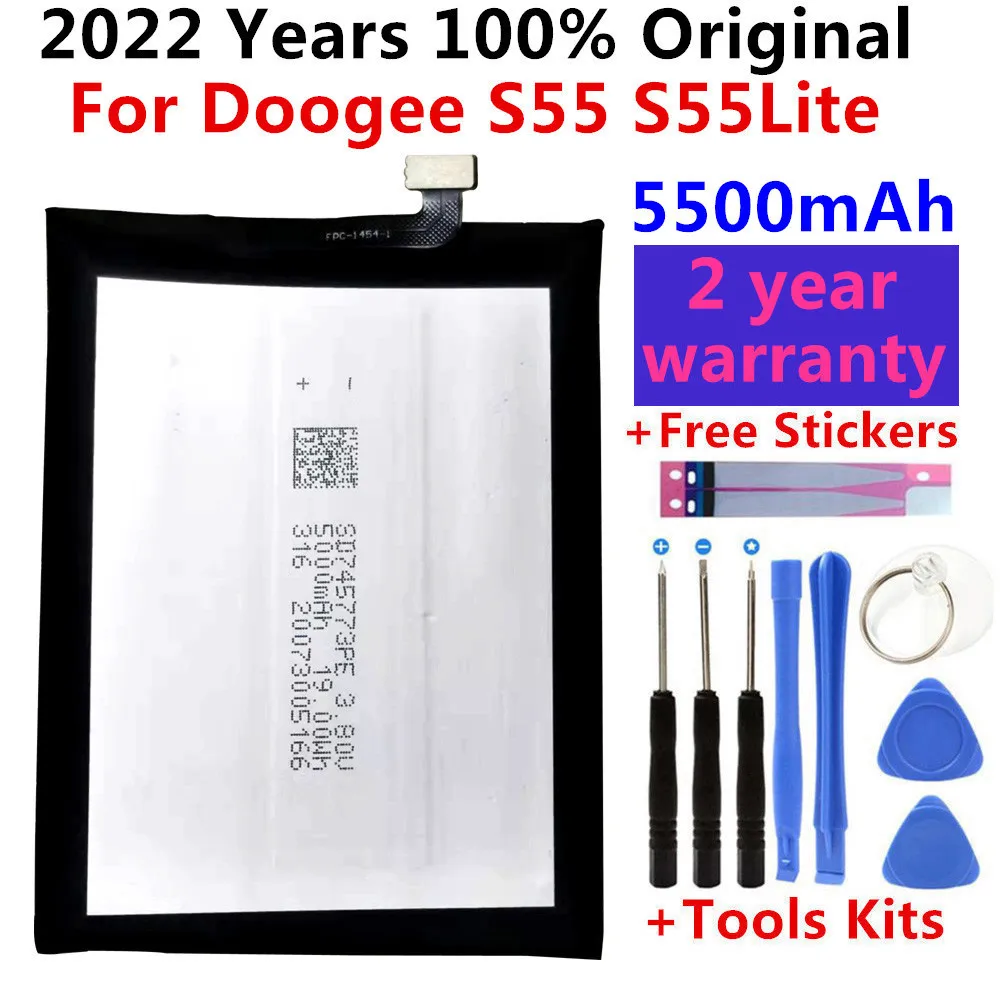 100% Новый оригинальный сменный аккумулятор Для DOOGEE S55 S55Lite T6 S60 S95 Pro BL7000 BL12000 Oukitel K6000