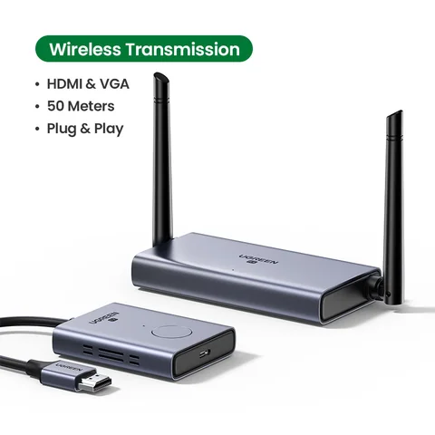 Беспроводной HDMI удлинитель UGREEN 50 м