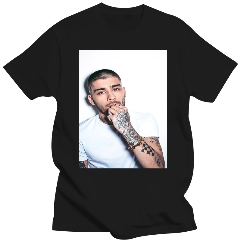 Футболка Zayn Malik футболка с круглым вырезом и принтом хлопковая уличная в стиле