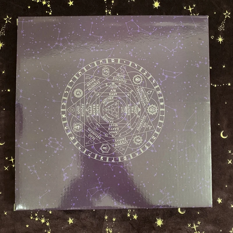 Маятниковая доска для гадания ведьмы кристалл семи чакр энергетический диск дуб