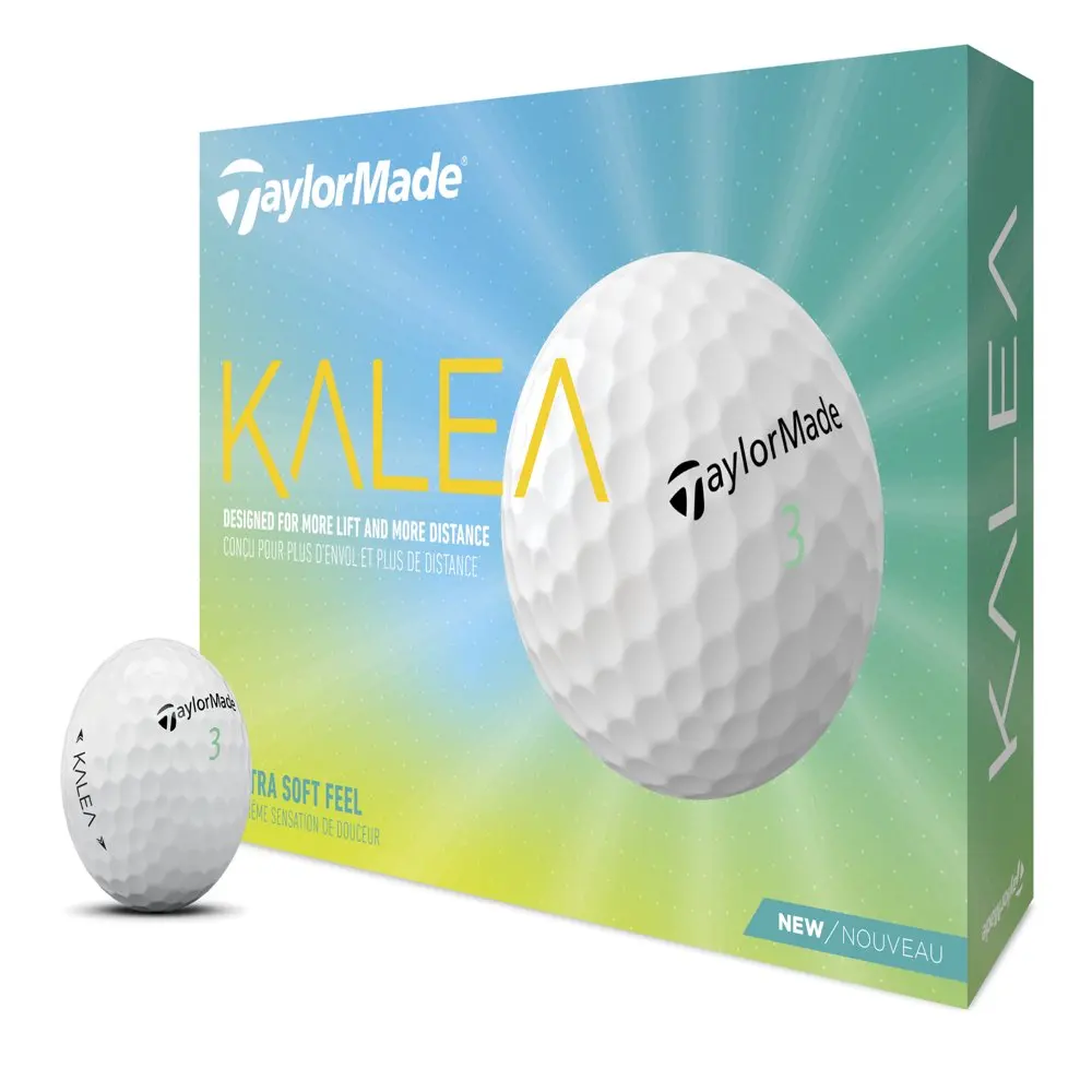 Kalea White Women`s Golf Balls 12BP