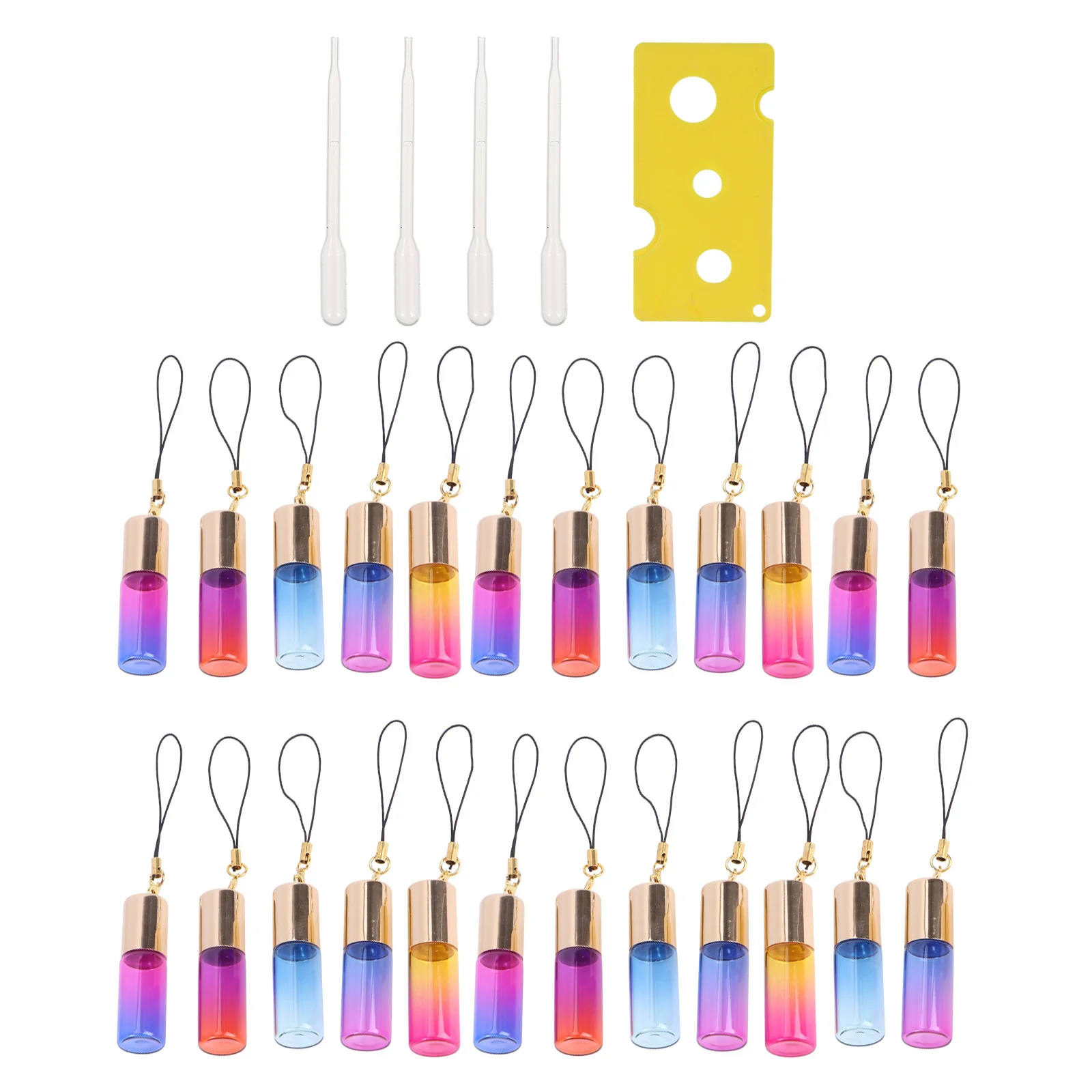 

29pcs Essential Oil Roller Bottles Empty Glass Bottles Glass Bottles for Essential Oils Roller Bottles Bulk