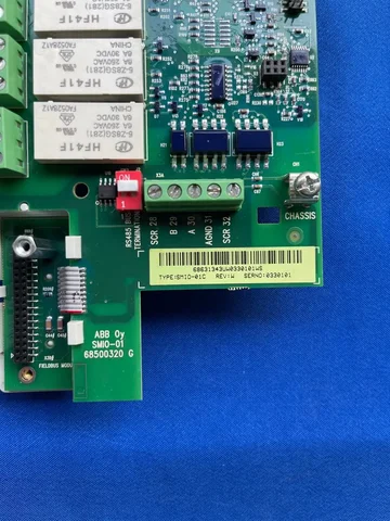 Плата управления процессором преобразователя частоты ABB ACS510 ACS550, материнская плата SMIO-01C
