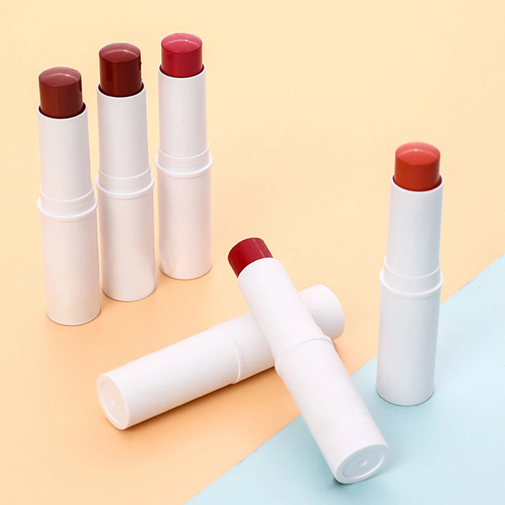 

New Long-lasting Multi-function 6-color Blush Stick Private Label Lip Balm Cheeks Contour Highlighter Portable Easy To Wear