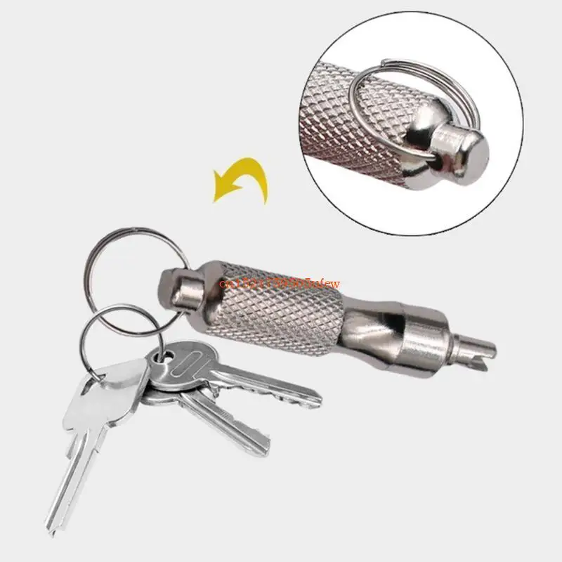 

Инструмент для разборки ключей для шин -клапанов для быстрого доступа во время долгой поездки