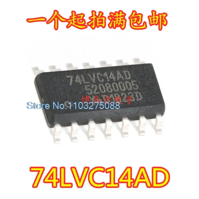 

20 шт./LOP 74LVC14AD SOP-14 3,9 мм