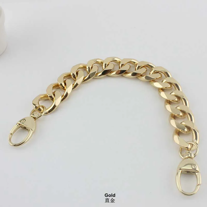 3 Colors 22mm Wide Aluminum Chain Light Weight Bags Strap Bag Parts DIY Handles Easy Matching Accessory Handbag Straps Bag