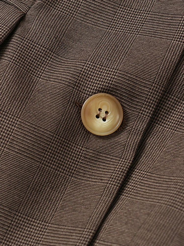 [EAM] Женский белый джинсовый пиджак большого размера сзади новый свободный с